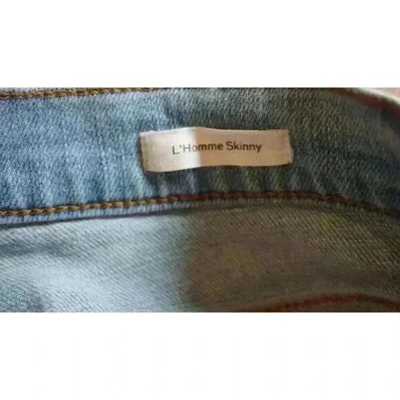 Frame Men's L'Homme Slim Skinny Denim Jeans in Belmonte, Size 31 - Picture 10 of 16